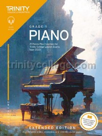 Products: Trinity College Piano Exam Grade 1 Extended from 2023 simplysheetmusic