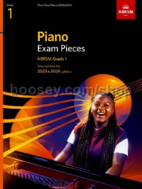 Products: ABRSM Piano Exam Pieces Grade 1 2023-2024 simplysheetmusic