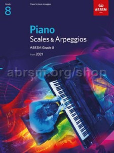ABRSM Piano Scales & Arpeggios Grade 8 simplysheetmusic