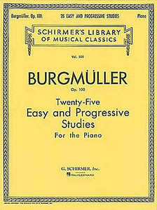 Products: Burgmuller 25 Easy and Progressive Studies op 100 simplysheetmusic
