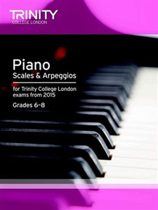 Trinity College Piano Scales & Arpeggios Gr 6-8 simplysheetmusic