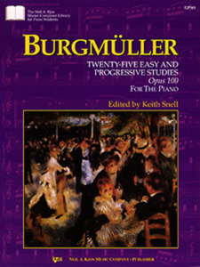 Products: Burgmuller 25 Progressive Studies op 100 simplysheetmusic