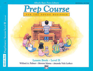 Alfred's Prep Course Piano Book B simplysheetmusic