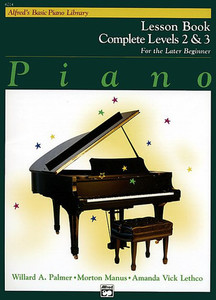 Alfred's Basic Piano Library Lesson Book Level 2&3 simplysheetmusic