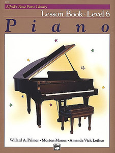 Alfred's Basic Piano Library Lesson Book Level 6 simplysheetmusic
