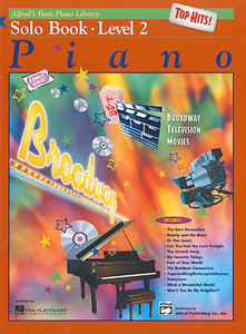 Alfred's Top Hits Solo Book Level 2 simplysheetmusic