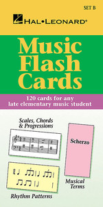 Hal Leonard Flashcards Set B simplysheetmusic