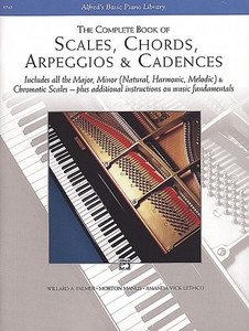 Products: Comp. Book of Scales, Chords, Arpeggios & Cadences simplysheetmusic