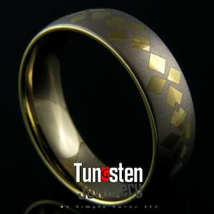 Tungsten Rings by Simply Suave QUADRO
