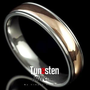 Products: Womens Tungsten Ring ROSA by Simply Suave