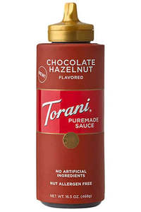 Torani Sauces: Torani Sauce Chocolate Hazelnut 480ml