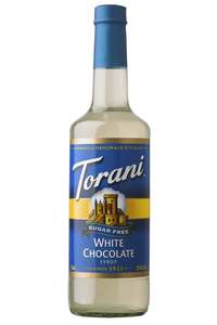 Torani Sugar Free Syrups: Torani Sugar Free Syrup White Chocolate 750ml