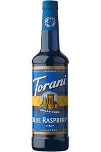 Torani Sugar Free Syrups: Torani Sugar Free Syrup Blue Raspberry 750ml