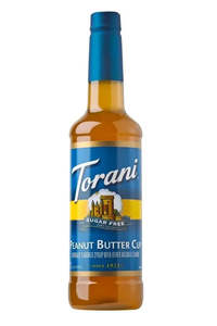 Torani Sugar Free Syrups: Torani Sugar Free Syrup Peanut Butter Cup 750ml