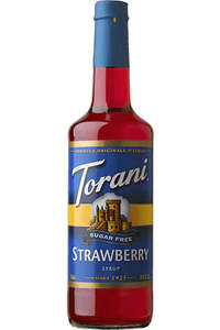 Torani Sugar Free Syrup Strawberry 750ml