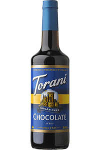 Torani Sugar Free Syrups: Torani Sugar Free Syrup Chocolate 750ml