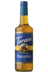 Torani Sugar Free Syrups: Torani Sugar Free Syrup Pineapple 750ml