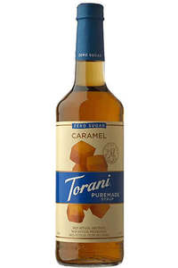 Puremade Torani Syrups: Puremade Zero Sugar Caramel 750ml