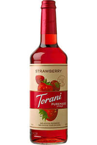 Puremade Torani Syrups: Puremade Syrups Strawberry 750ml