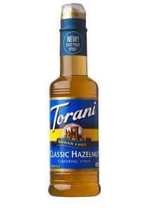 Torani: Torani Sugar Free Syrup Classic Hazelnut 375ml