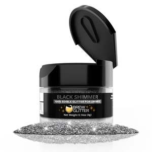 Brew Glitter: Brew Glitter Black Shimmer 4g
