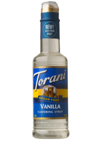 375ml Syrups: Torani Sugar Free Vanilla 375ml