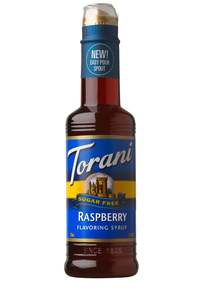 Torani Sugar Free Syrup Raspberry 375ml