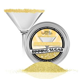 Rimming Sugar: Yellow Pearl Cocktail Rimming Sugar