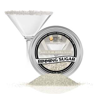 White Pearl Cocktail Rimming Sugar