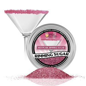 Red Pearl Cocktail Rimming Sugar