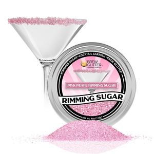 Rimming Sugar: Pink Pearl Cocktail Rimming Sugar