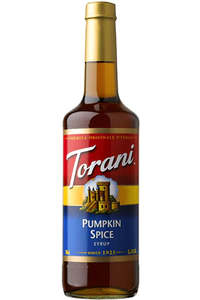 Torani Syrups: Torani Syrup Pumpkin Spice 750ml