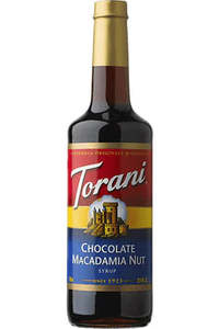 Sale: Torani Syrup Chocolate Macadamia Nut 750ml