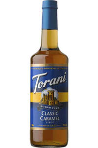 Torani Sugar Free Syrup Caramel 750ml