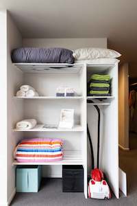Linen Shelving: Linen Custom Order