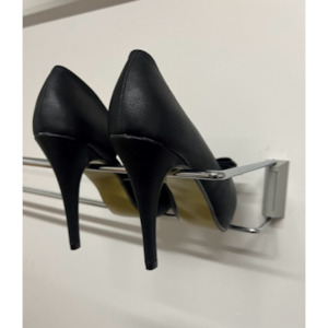10 x Wall Mounted Shoe Racks with expandable width