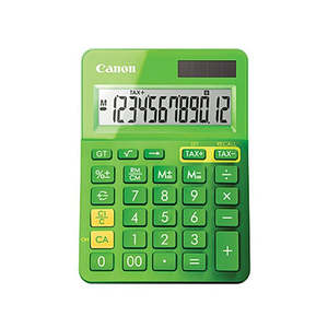 Canon: Canon Ls 123Kmgr Desktop Calculator Green
