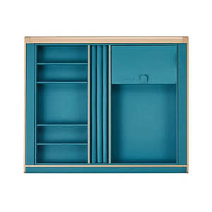 B Series Pull Out Accessories Storage Box Fits 600Mm Teal