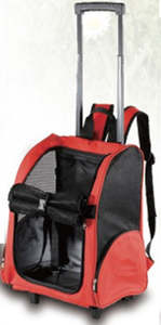 Pets Supplies: Dog Pet Safety Transport Carrier Backpack Trolley