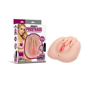 Zolo Stroke Off Spread It Pussy And Ass Flesh Vibrating Masturbator