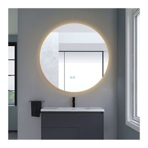 Bathroom Round Led Anti Fog Mirror Wall Mount