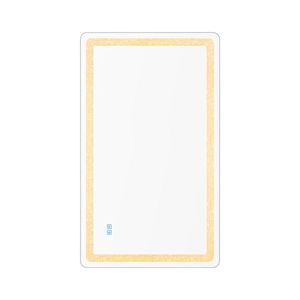 100X60Cm Bathroom Led Light Makeup Wall Mirror Touch Anti Fog