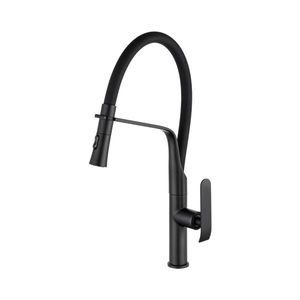 2 Patterns Pull Down Kitchen Mixer Tap Swivel Spout Sink