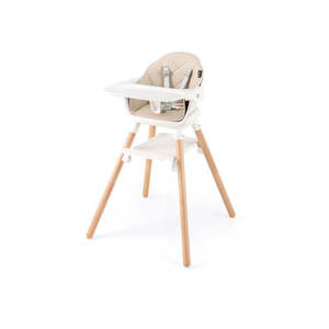 Baby Room Furniture: 6 In 1 Convertible Wooden Baby High Chair