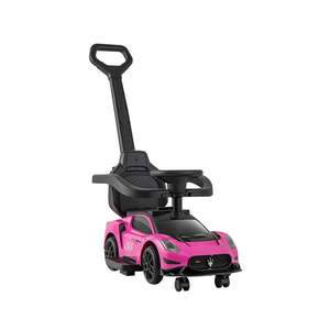 3 In 1 Ride On Push Car With 2 Universal Wheels And Music Steering