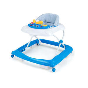 Baby Gear: Baby Walker With Adjustable Heights Padded Seat Lights And Music Tray