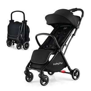 Portable Infant Stroller With Adjustable Backrest