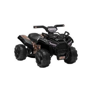 Baby Gear: Kids Ride On Car Electric ATV Rechargeable Black