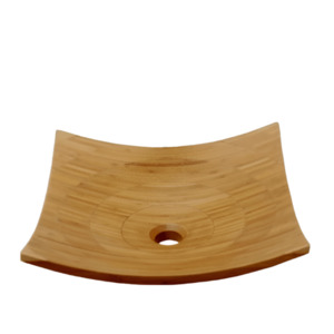 Moku Bamboo Bathroom Basin Lagoon 410mm x 410mm