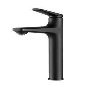 Bathroom Tap Vanity Sink Faucets Basin Tap Brass Hot Cold Mixer Black
